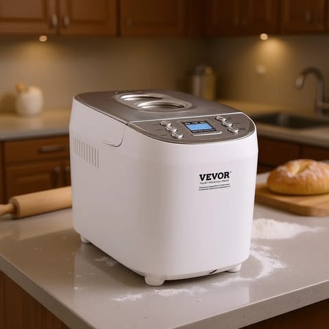 Automatic Bread Maker 2 Lb Capacity 950W Programmable Digital Electric with