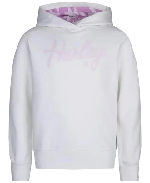 Girls 7-16 Long Sleeve Fleece Hoodie   Hurley