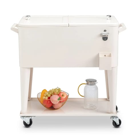 Code9856238480QT Freezer Insulation Cart Milk Whit Rectangular Plastic Box Iron