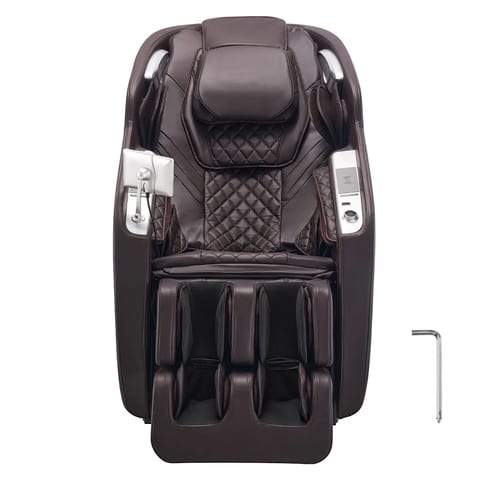 4D Full Body Zero Gravity Massage Chair SL Track Yoga Stretch AI Voice Control