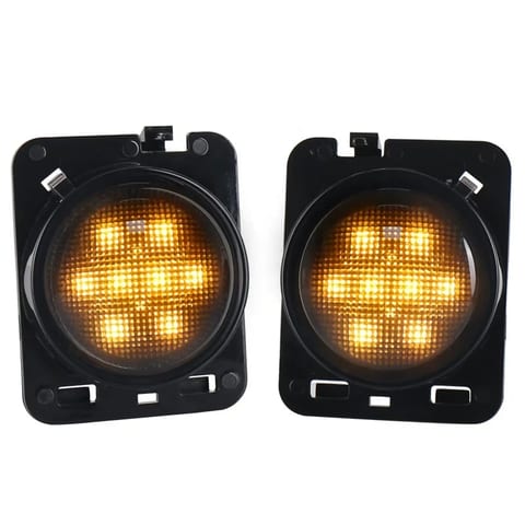 OVOVS Hot Sales 12V Fender Flare Turn Signal Lights LED Side Marker Fender