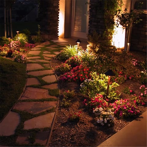 USA Warehouse Durability Die-cast Brass Antique Bronze Pathway Landscape Lights