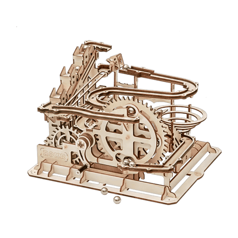 Robotime Self Wooden Assemble Toy LG501 DIY Wood Marble Run 3D Puzzle