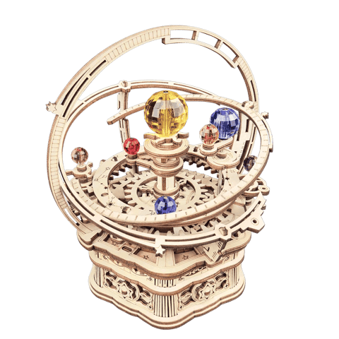 Robotime Diy Handmade Assembled Toys AMK51 Starry Night 3D Wooden Puzzles for