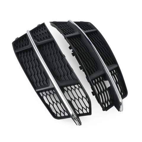 Front Bumper Lower Grille Grill for Audi A6 (C7) S-LINE 2014-2018