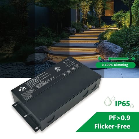 Led Lighting Power Supply UL Triac 0-10v 1-10v 5 in 1 Dimmable 60W LED