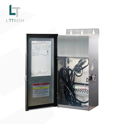 USA Warehouse LT3600 600W Transformer Silver Luminous LED Light Power ROHS