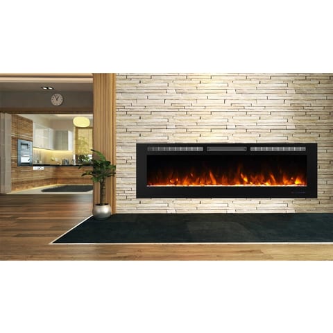 Luxstar 84-Inch Indoor Electric Fireplace Heater High Quality 1500W Super Decor