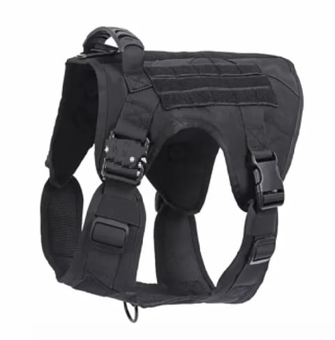 Pet Harness Luxury Dog Leash Set Chest Dog 1000D Nylon Camouflage Dog Harness
