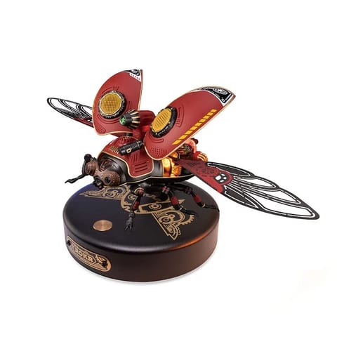 Robotime Rokr MI02 Steampunk Scout Beetle Animal Building Blocks Bricks Model