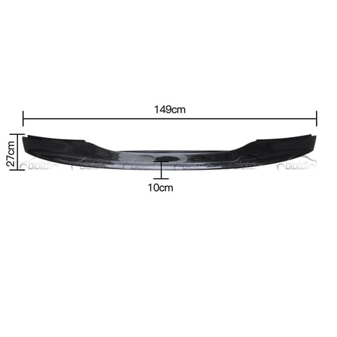 Carbon Fiber Front Spoiler Lip CSL Style Bumper Chin Wing for BMW E46 HC Bumper