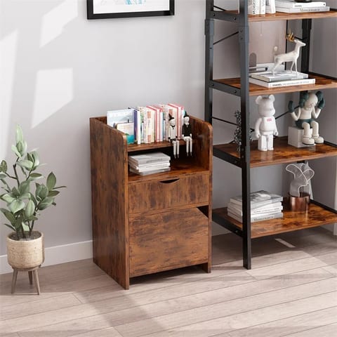 YQ FOREVER Simple Modern Filling Cabinet With Drawer Storage Side Cabinet