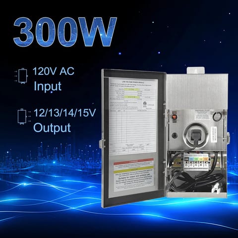 USA Warehouse Outdoor Transformer for Landscape Lighting Durable 300 Watt