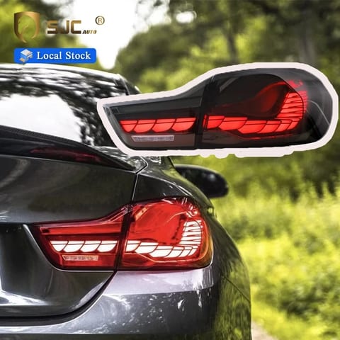 SJC Auto Car Parts for BMW 4 Series M4 F32 F82 Taillight 2014-2020 GTS Style