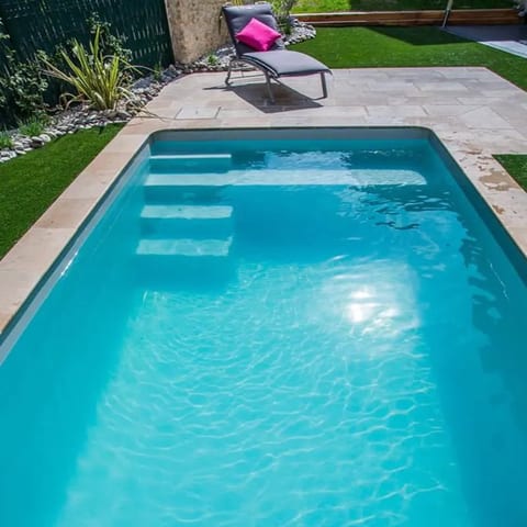 US Ships in 3 Days Home Backyard Fiber Glass Swimming Pools Spa Plunge Pool