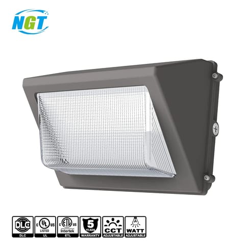 UL DLC Super Bright 80W - 150W Outdoor Wall Mounted Exterior Lamp 5 Years