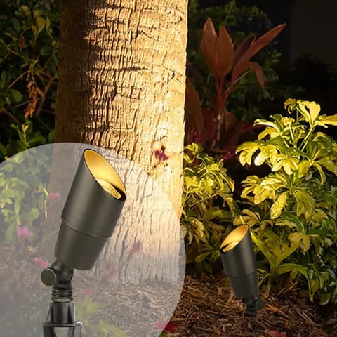 LT2101 Low Voltage MR16 Brass up Accent Lights for Garden Outdoor Spot Light