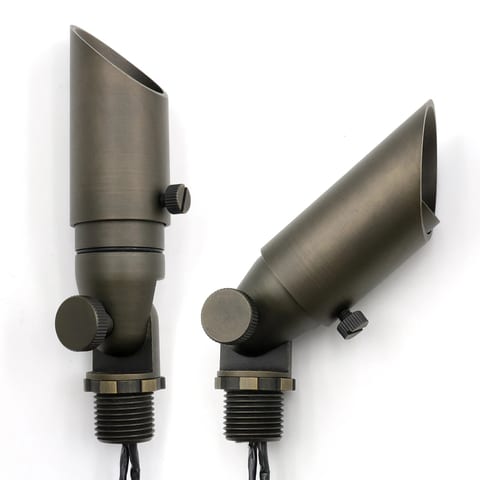 LT2104 Antique Bronze Finish Low-voltage MR8 Brass Spotlights for Low Voltage