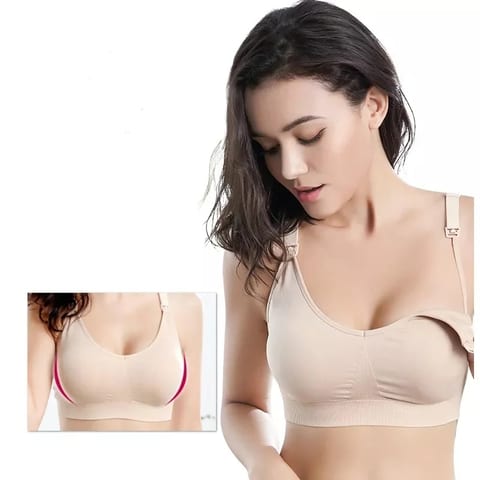 YOUHA High Quality Nursing Bra Plus Size Nurse Seamless Feeding Nursing Mother