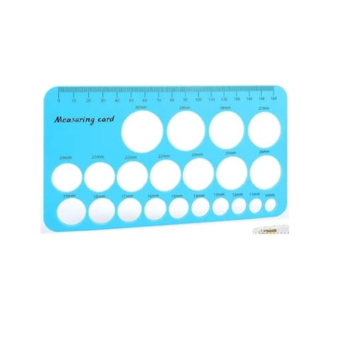 YOUHA Factory Silicone Nipple Ruler for Breast Pump Flange Sizing Soft