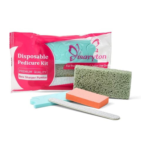 USA 400 Sets/Case New Sharper Pumice Toe Separator Manicure Tools 4 in 1
