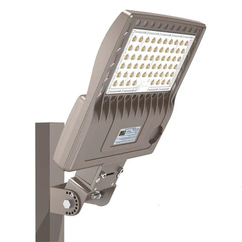 200W AC LED Street Lights 30,000 Lumens 5000K Color Temperature Photocell Slip