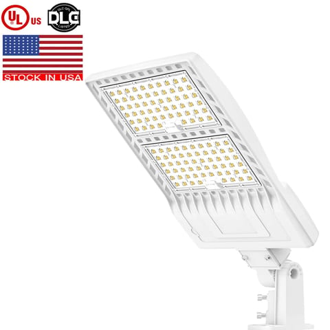Area Lights US Warehouse 400W 100-277VAC IP65 LED Parking Lot Lighting Outdoor