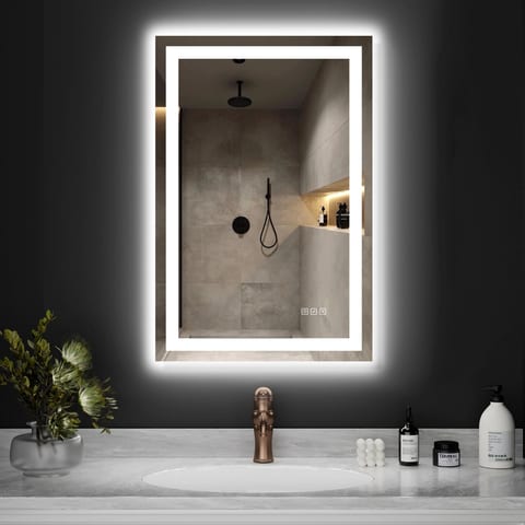 US Local Stock 24W 36H Inch Specchio Espejos Con Luz Led Lighted Rectangle