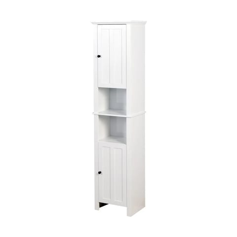 Bathroom Floor Storage Cabinet With 2 Doors