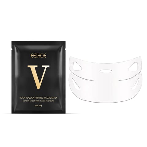 EELHOE V Daily Care Functional Facial Firming Double Chin Hanging Ear for Small