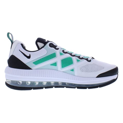For for Genome Men's Athletic Trail Sneakers Size 13 Clear Emerald/White/Black