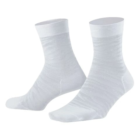 For Women's Crew Athletic Socks 2-Pack Sheer Training Workouts Summer Thin