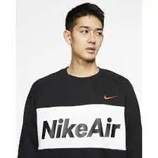 Nike Men's Active Crew Sportswear Jumper XL Hoodie with Anti-Shrink & Custom