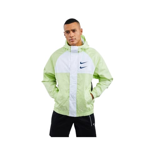 For Men's for Woven Soft Shell Windbreaker White/Mint Coated Fabric Water
