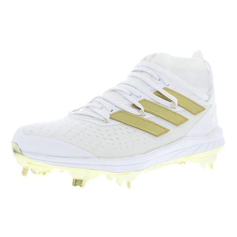 Adidas Adizero Afterburner 8 NWV Men's Track & Field Shoes White/Gold Color