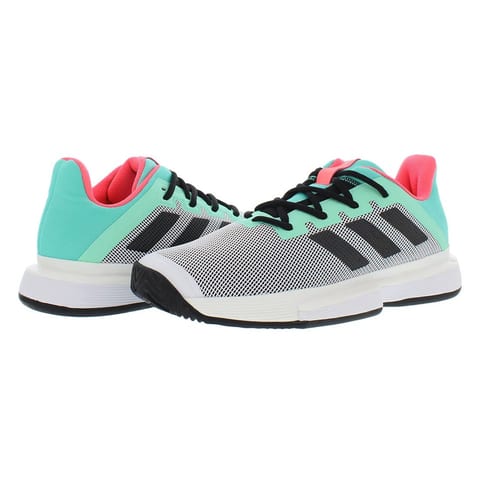 Adidas Solematch Bounce Men's Fitness & Cross-Training Shoes White/Black/Blue