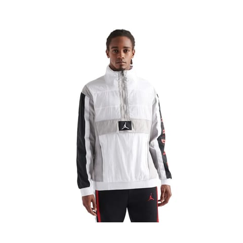 Jordan Wings Windwear Men's Reversible Zippered Jacket White/Black Water Proof