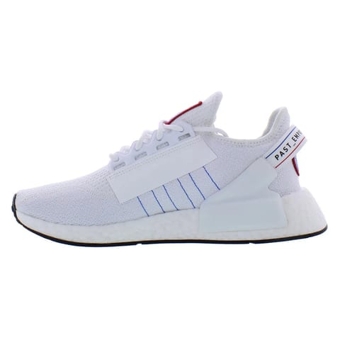 For NMD_R1.V2 Men's Fitness Walking Shoes White/Blue/Red Color Vietnam   100%