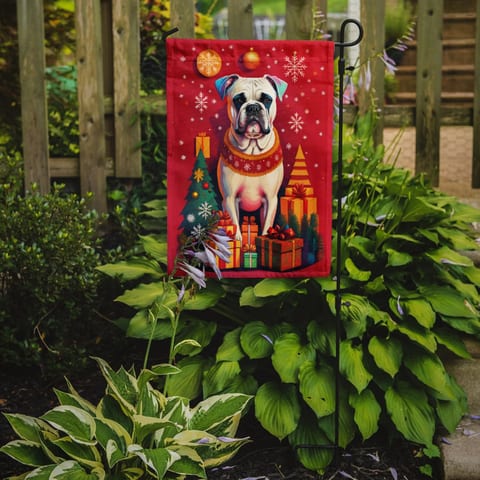 TD Holiday Christmas Decorative Flag for Festive Outdoor Decor