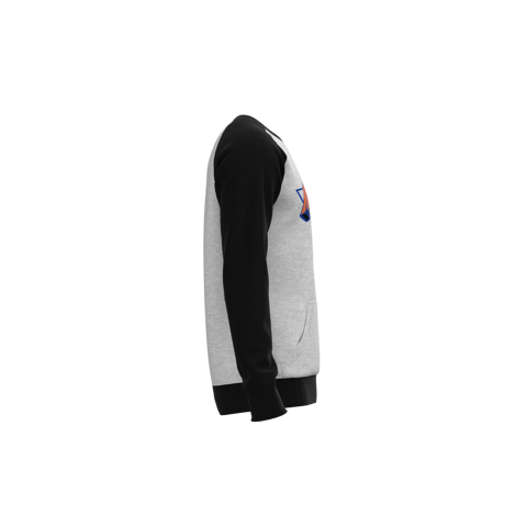 TD Men's Premium NY MJH Raglan Sweatshirt XL Size Anti-Shrink Embroidered Lined