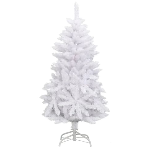W2B VidaXL Customizable Medium Artificial Christmas Tree High Quality White PVC