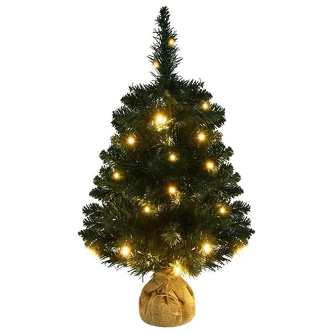 W2B VidaXL High Quality Green PVC Artificial Christmas Tree Small Cone-Shaped