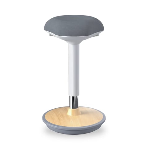 YG Wobble Stool Adjustable Height Desk Stool   360-Degree Non-Slip Swivel Base