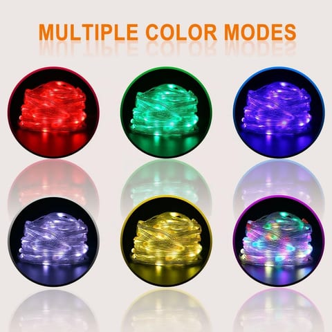 Daybetter Color Changing 15m 5v 3w Smart LED Fairy String Lights Christmas