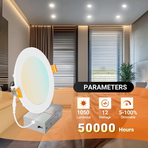 Daybetter 6-inch 24PACK RGB 120V 13W WiFi Smart LED Recessed Downlight DIY for