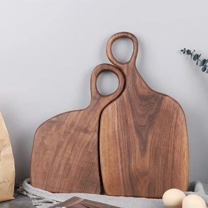 Walnut Eco-Friendly Couple Solid Wood Cutting Steak Bread Chopping Baby Food
