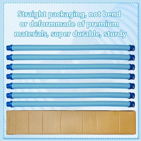 Pool Vacuum Hose Replacement Kit 39in Twisted Lock Design Pool Cleaner Hose for