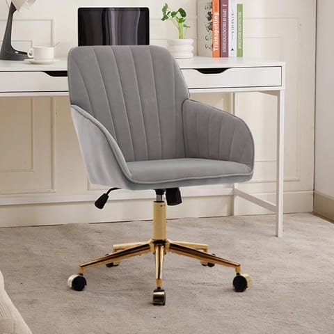 Modern Adjustable Office Chair Home Bedroom Ergonomic Swivel Chair
