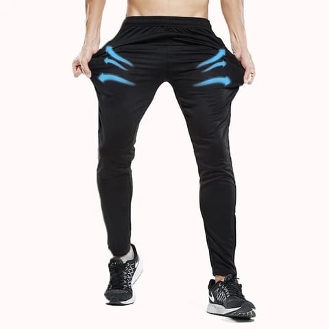 Men High Quality Training Pants Sports Trousers Custom Football Long Pants Gym