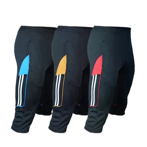 Cheap Man's 3/4 Soccer Pants High Quality Training Pants Sport Running Pants